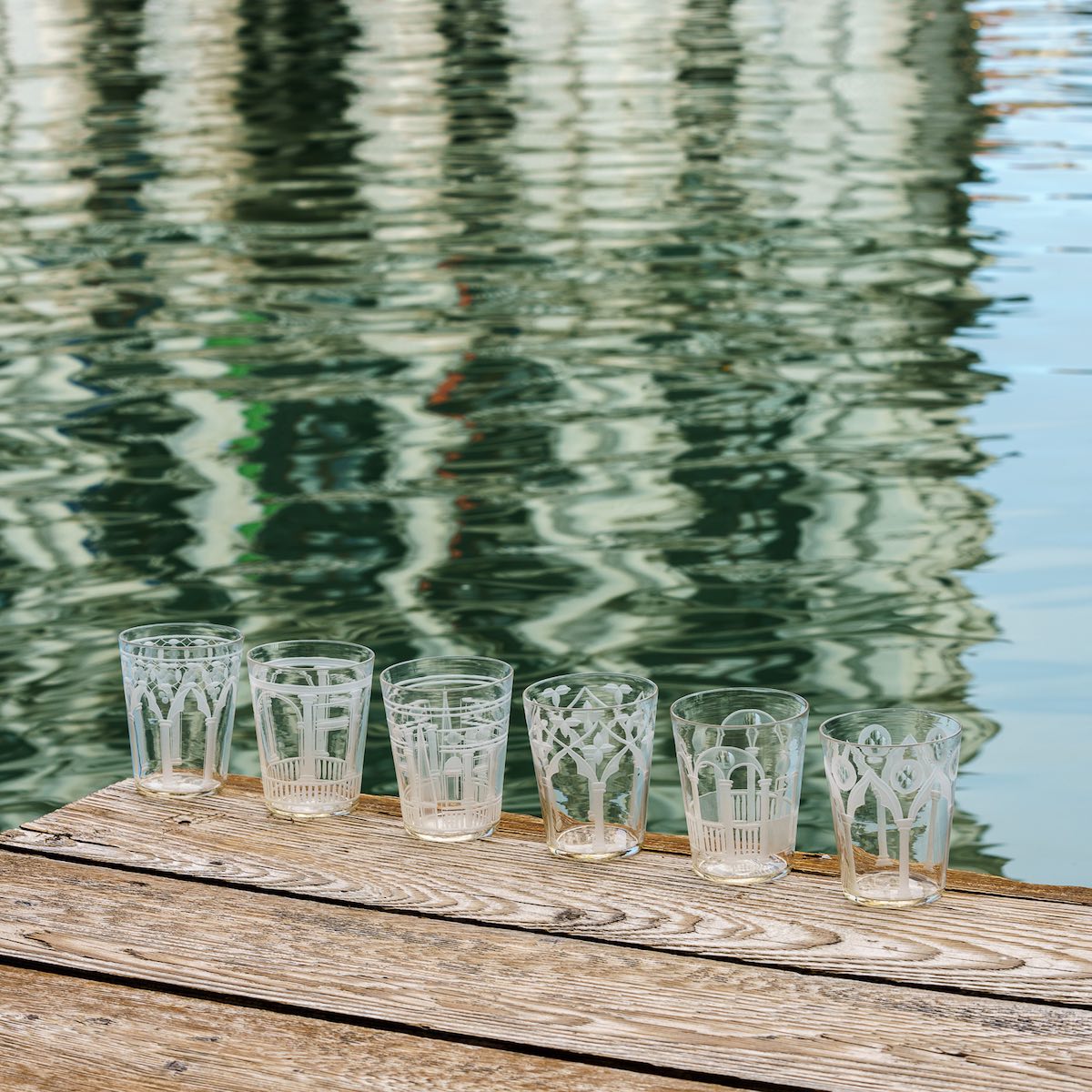 Palazzo Glasses, Set of 6