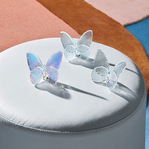 Lucky Butterfly in Clear Diamond