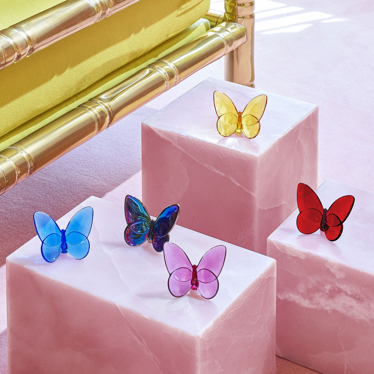Lucky Butterfly in Peony Pink