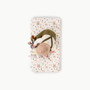 Paris@overhead of baby on the paris padded micro+
