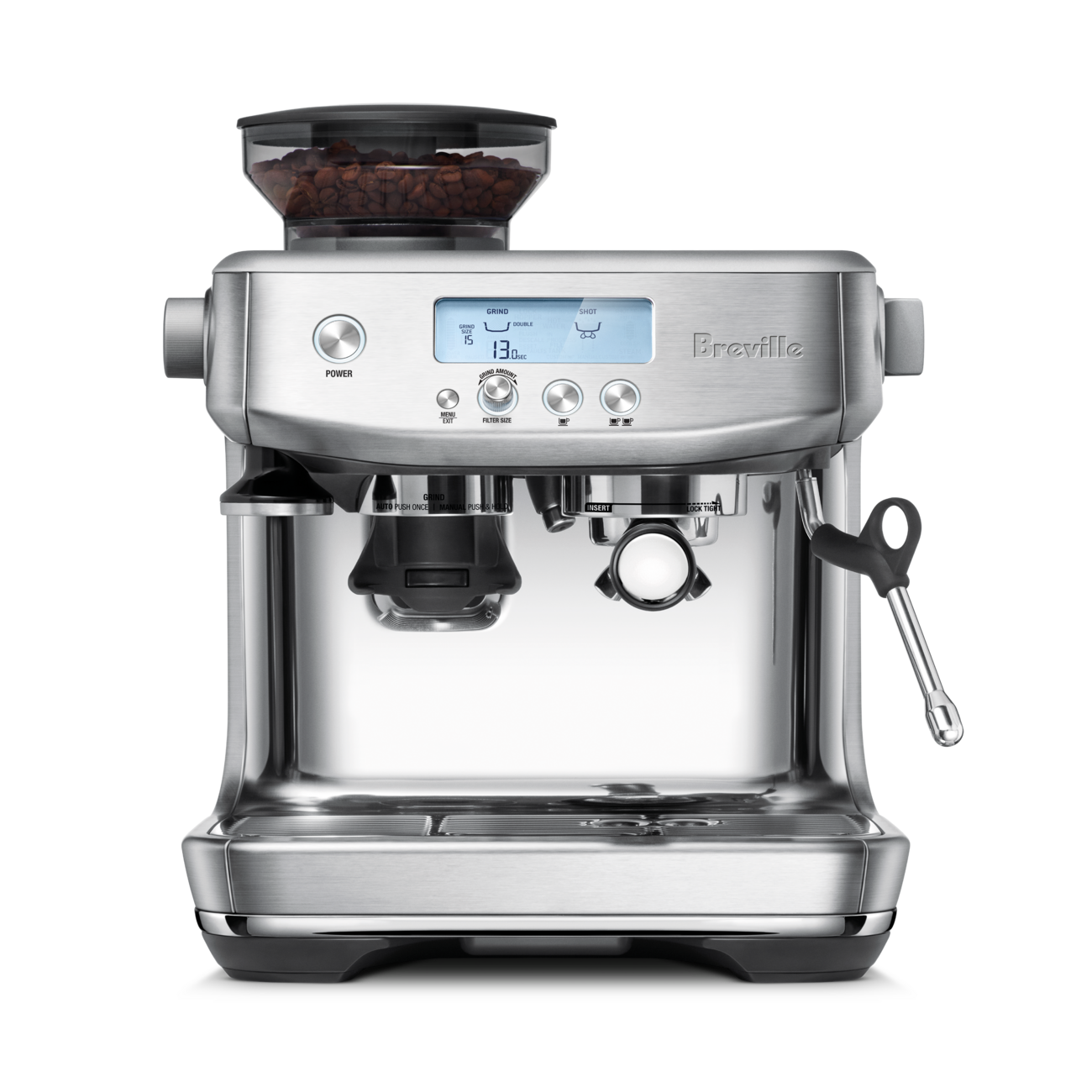 Breville Barista Pro Espresso Machine in Stainless Steel