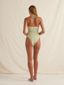 Ruched Vacation One-Piece