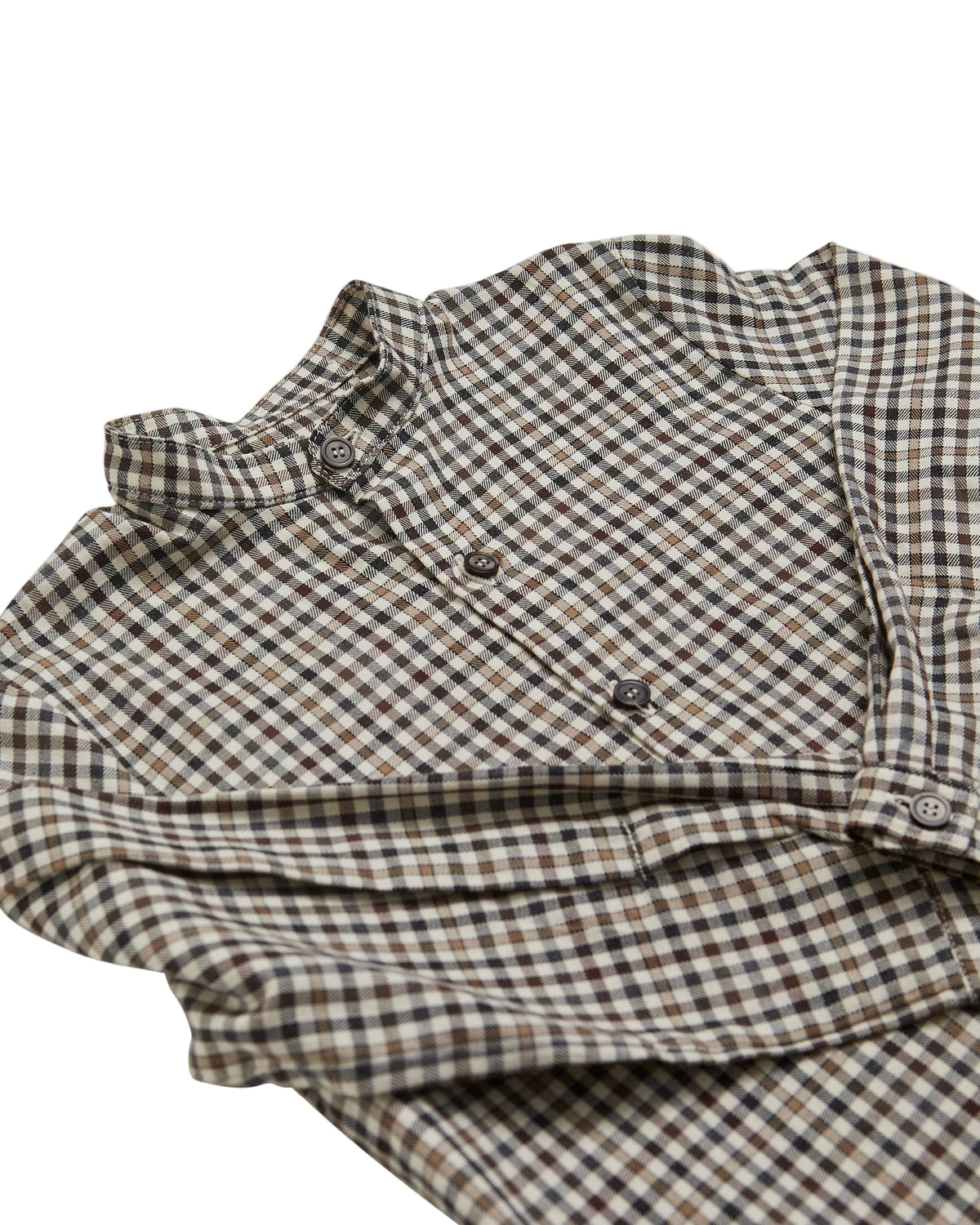 Pereprine Shirt in Brown/Black Check