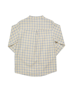 Pereprine Shirt in Blue/Yellow Check