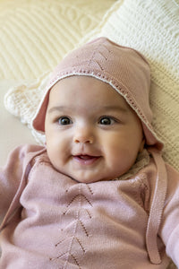 Isabella Baby Set in Rose Petal