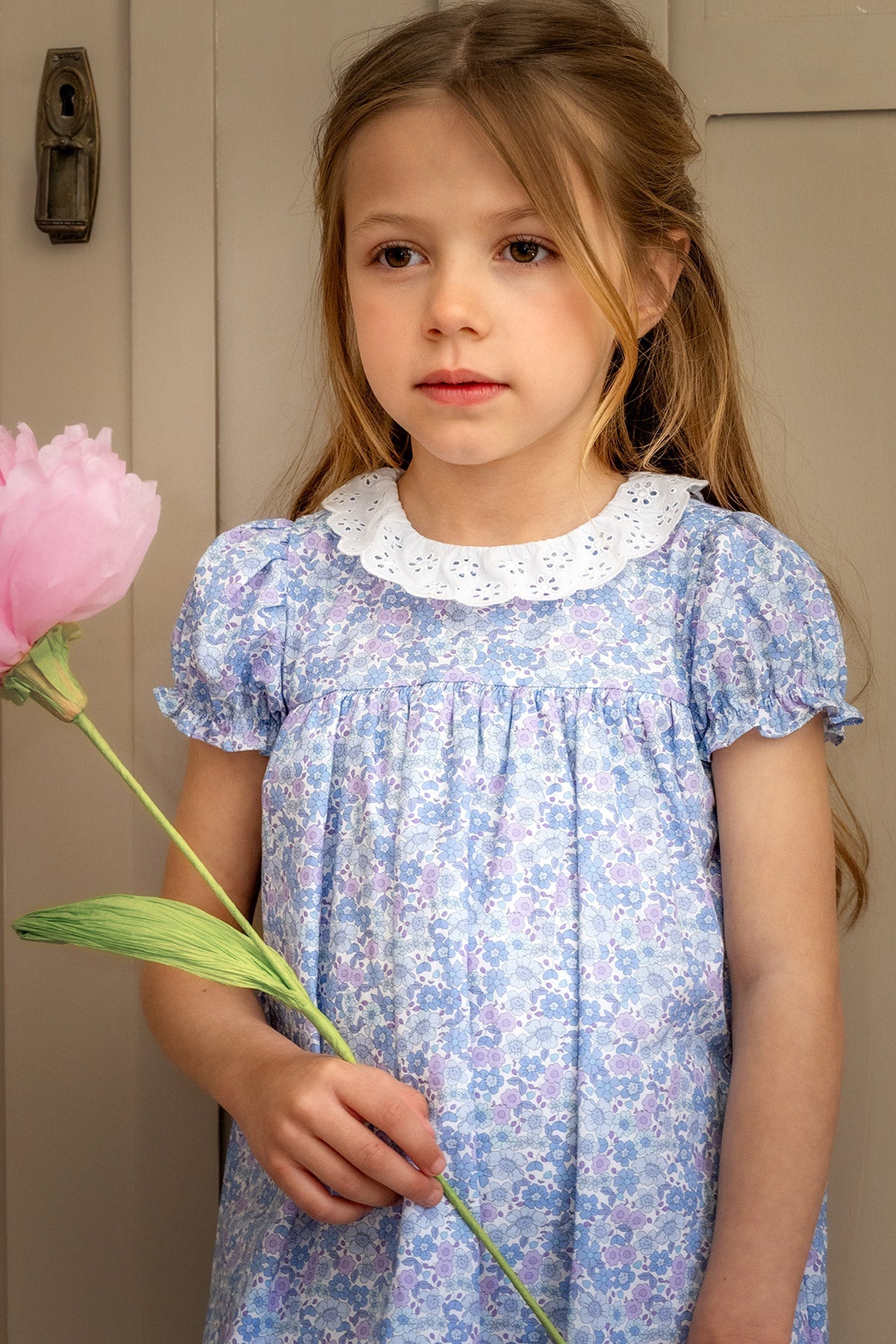 Beatrice Dress in Blushing Lilac