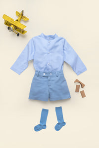 Lawrence Shirt in Seaside Stripe