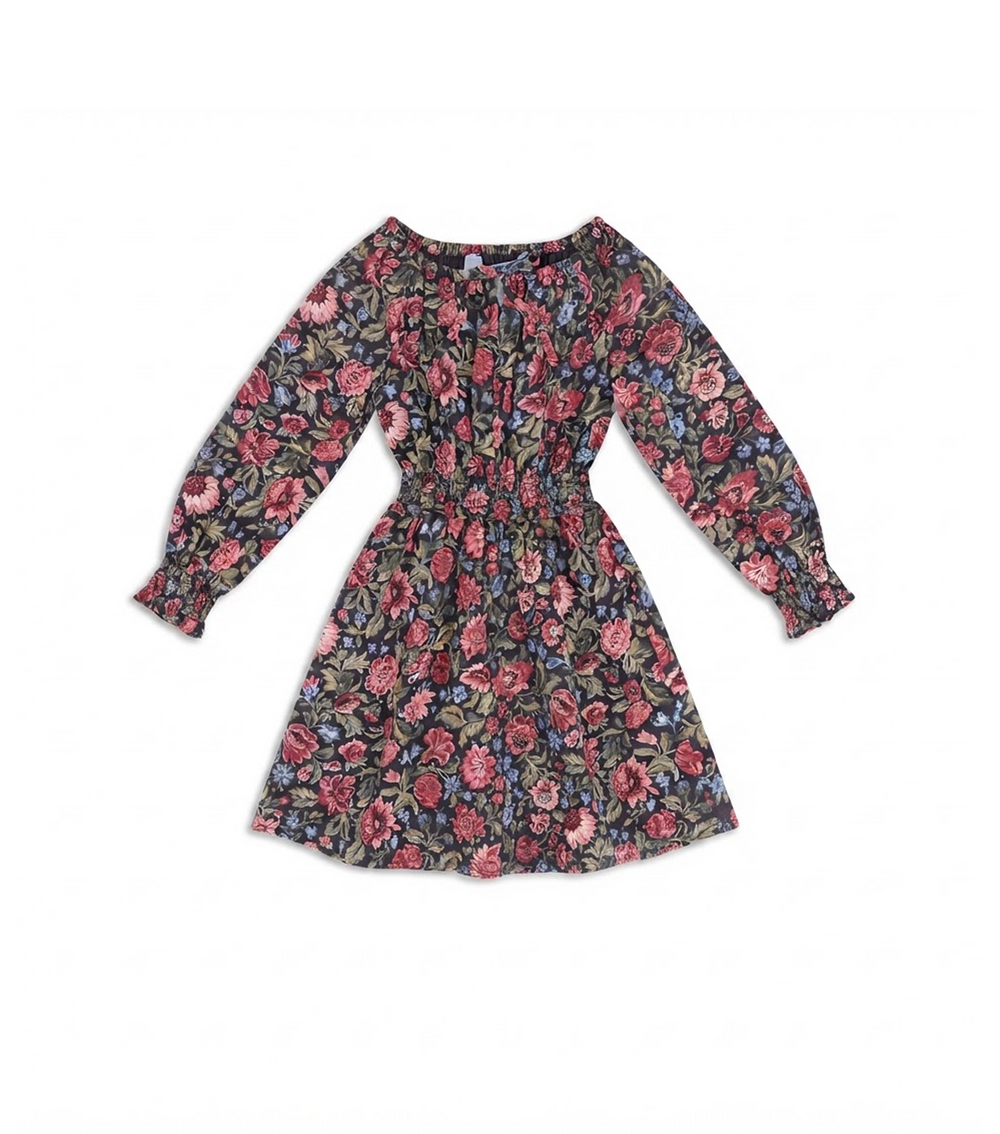 The Tiny Gretta Dress in Jacobean Sprig
