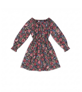 The Tiny Gretta Dress in Jacobean Sprig