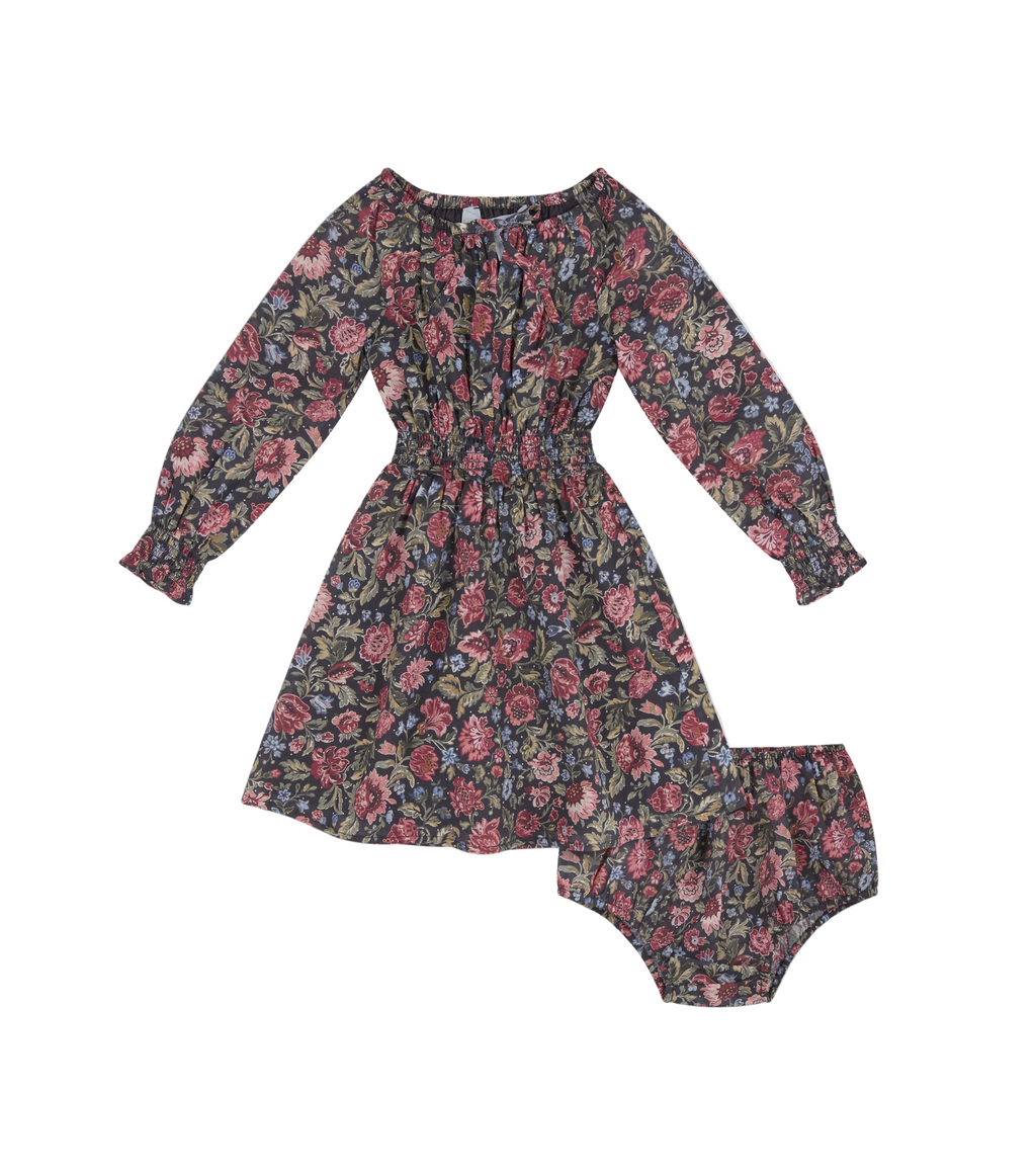 The Baby Gretta Dress in Jacobean Sprig