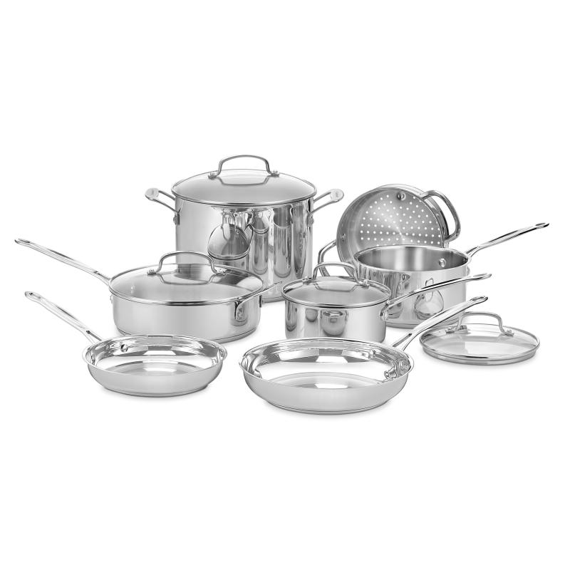 Chef's Classic® Stainless 11-Piece Set in Stainless Steel
