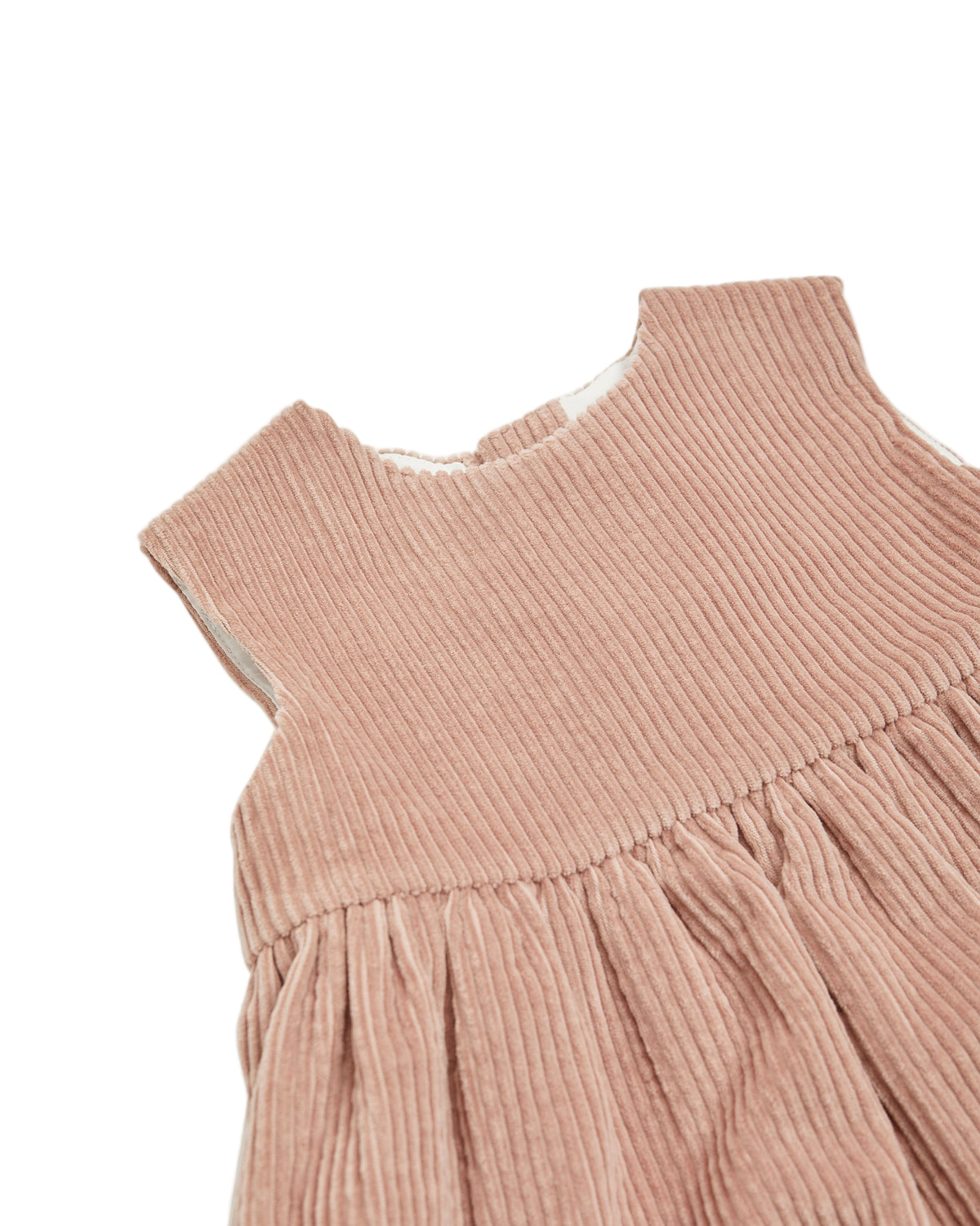 Pichi Dress Pink Corduroy