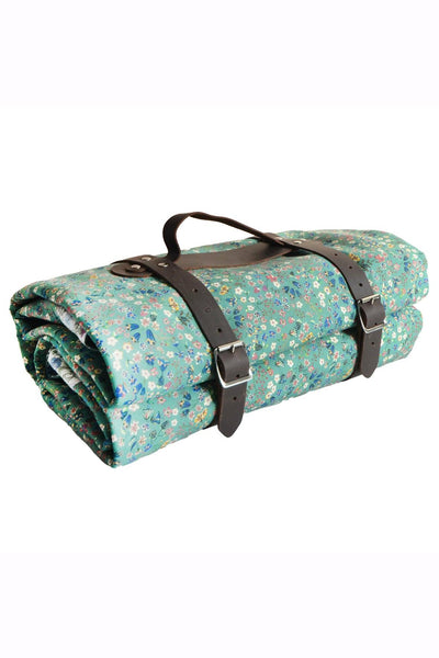 hugger mugger yoga mat bag purple rain Coco and Wolf Picnic Blanket Liberty Fabric DONNA LEIGH GREEN & RACHEL