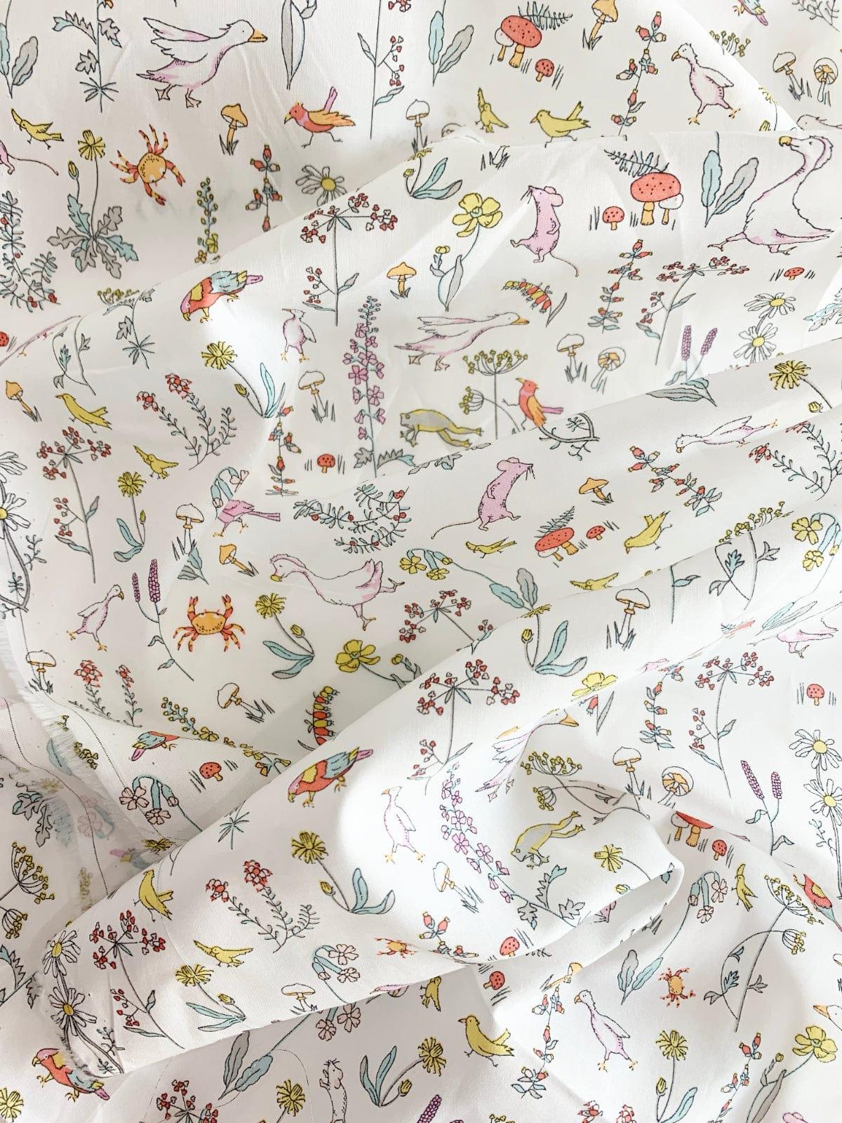 Pillowcase made with Liberty Fabric THEO - Coco & Wolf