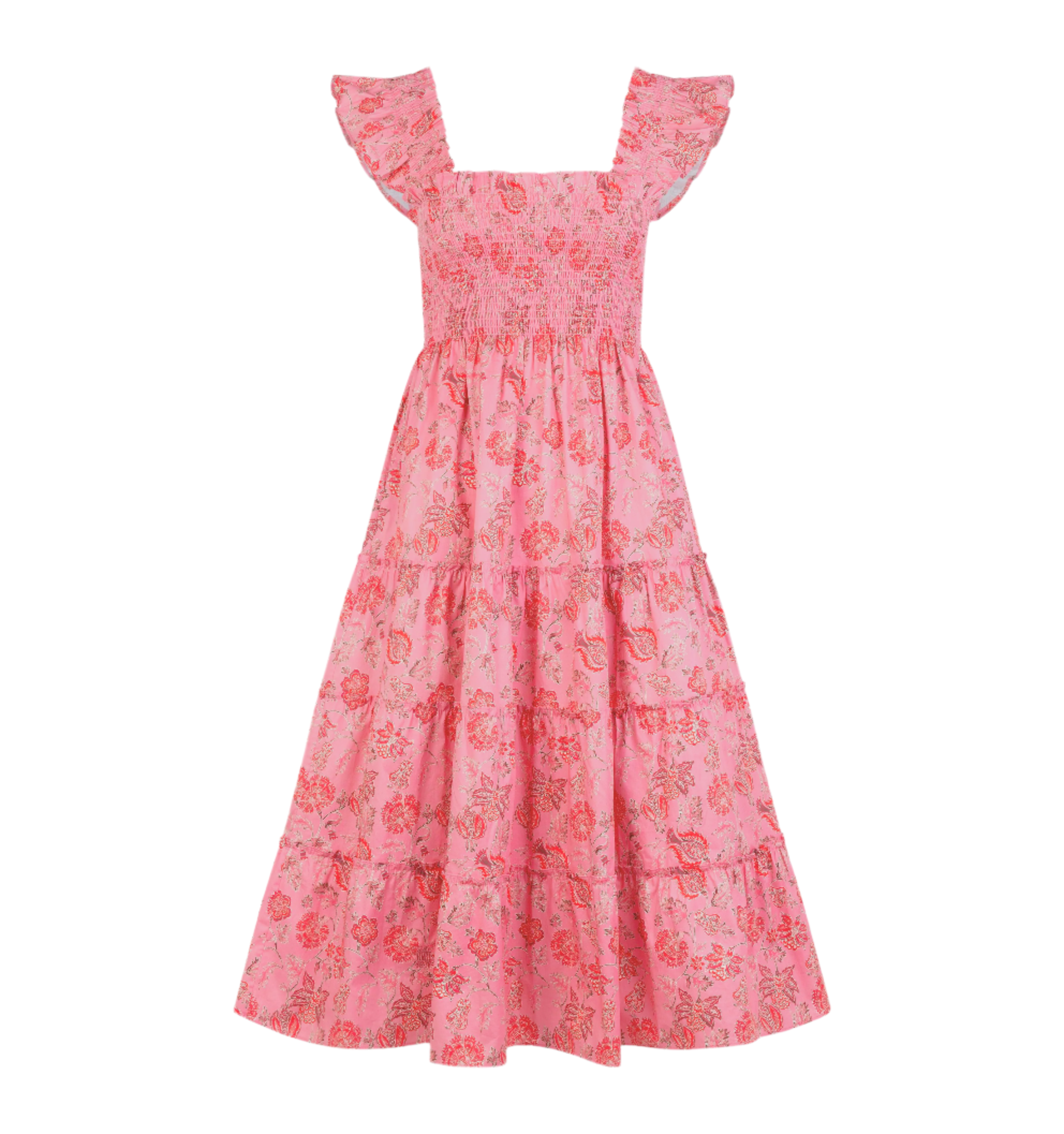 The Ellie Nap Dress in Pink Pimlico Floral