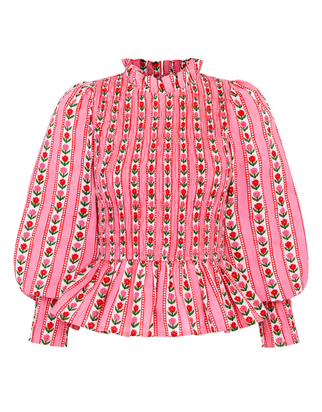 Pink City Prints Alpine Rose Isabel Top