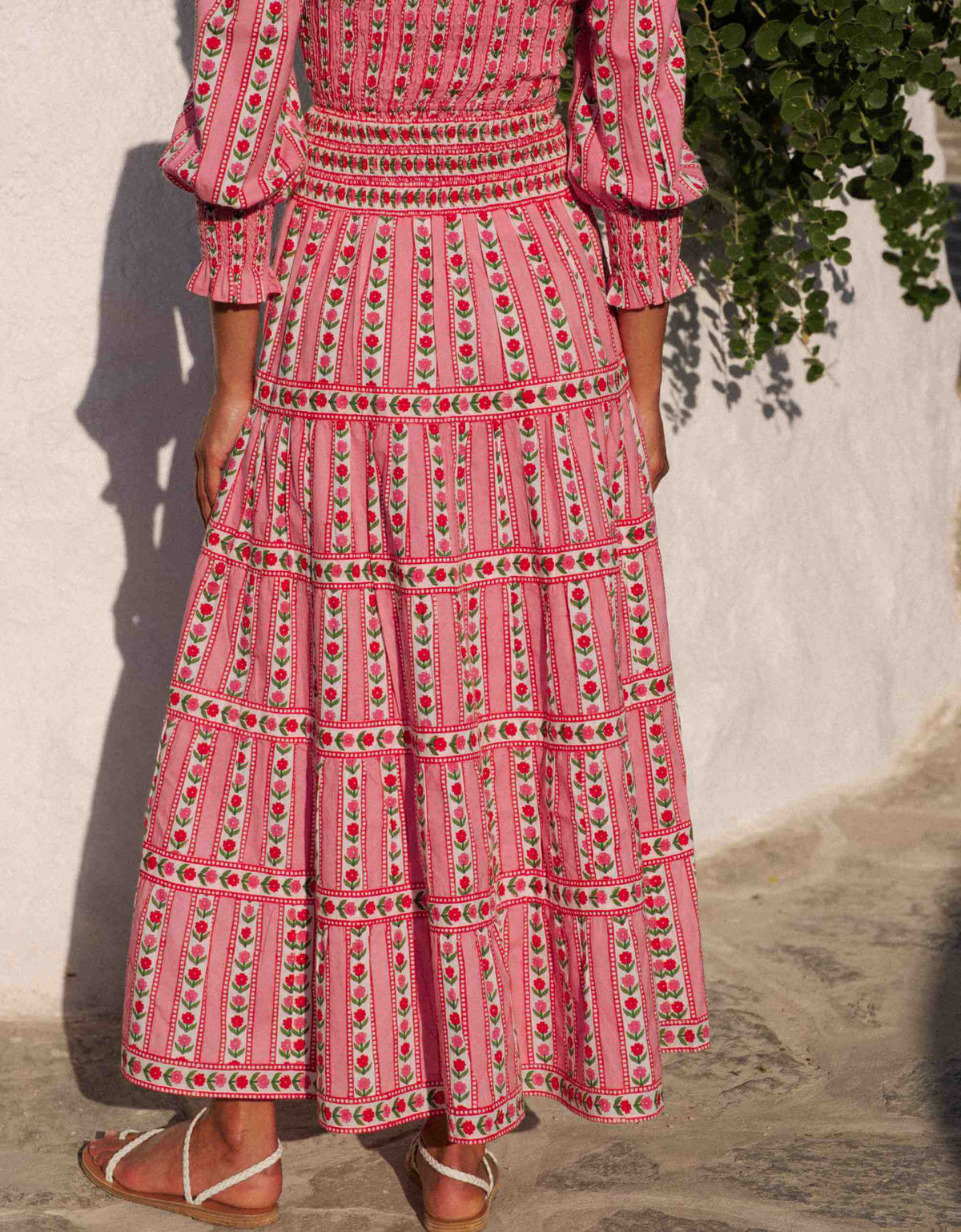 Pink City Prints Alpine Rose Rah Rah Skirt