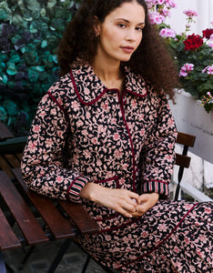 Pink City Prints Chanderi Jaal Stevie Jacket