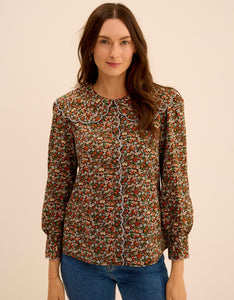 Pink City Prints Cinnamon Meadow Apple Blouse