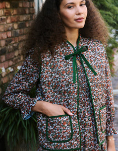 Pink City Prints Cinnamon Meadow Maggie Gilet