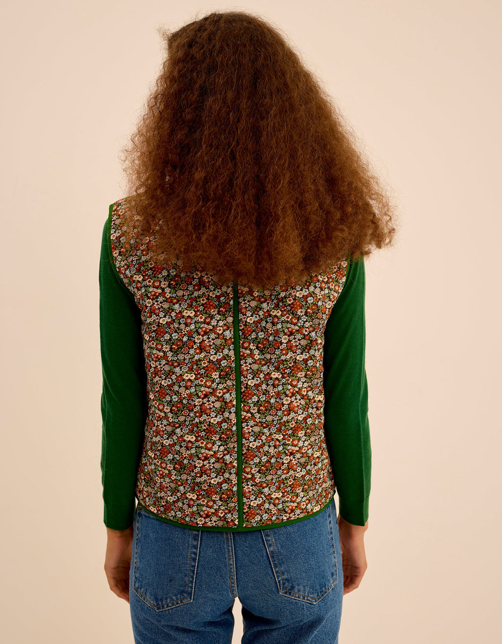 Pink City Prints Cinnamon Meadow Maggie Gilet