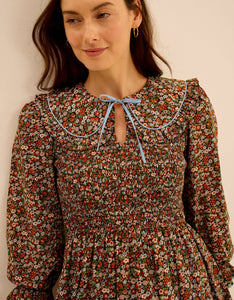 Pink City Prints Cinnamon Meadow Rita Dress