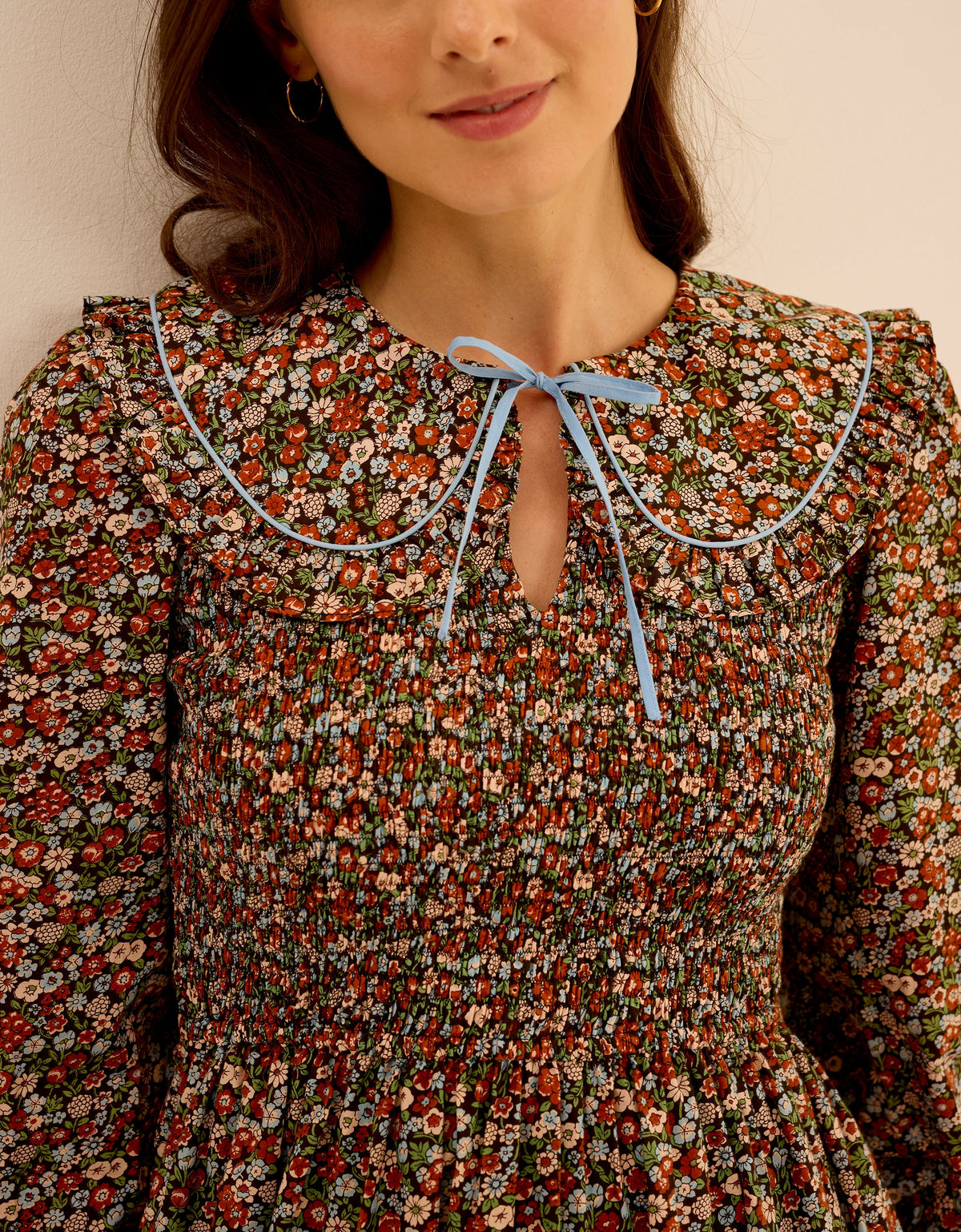 Pink City Prints Cinnamon Meadow Rita Dress