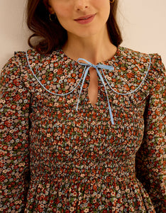 Pink City Prints Cinnamon Meadow Rita Dress