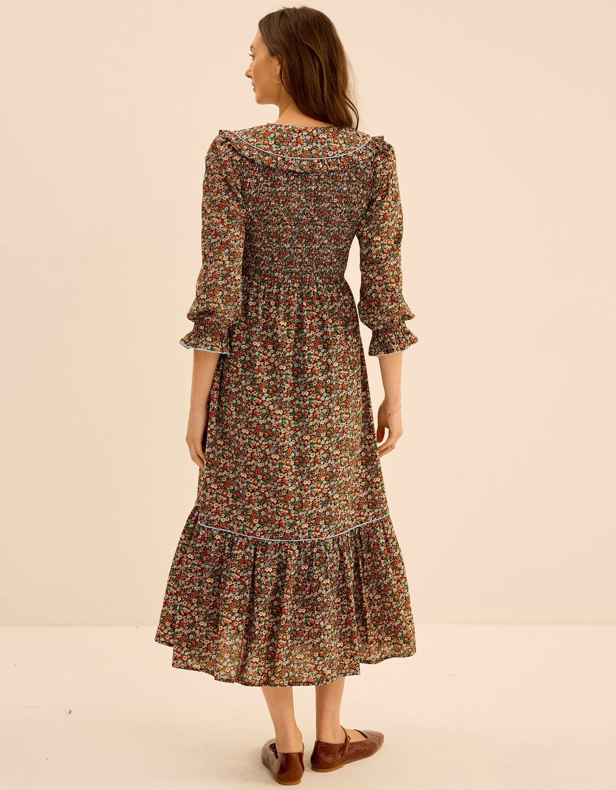 Pink City Prints Cinnamon Meadow Rita Dress