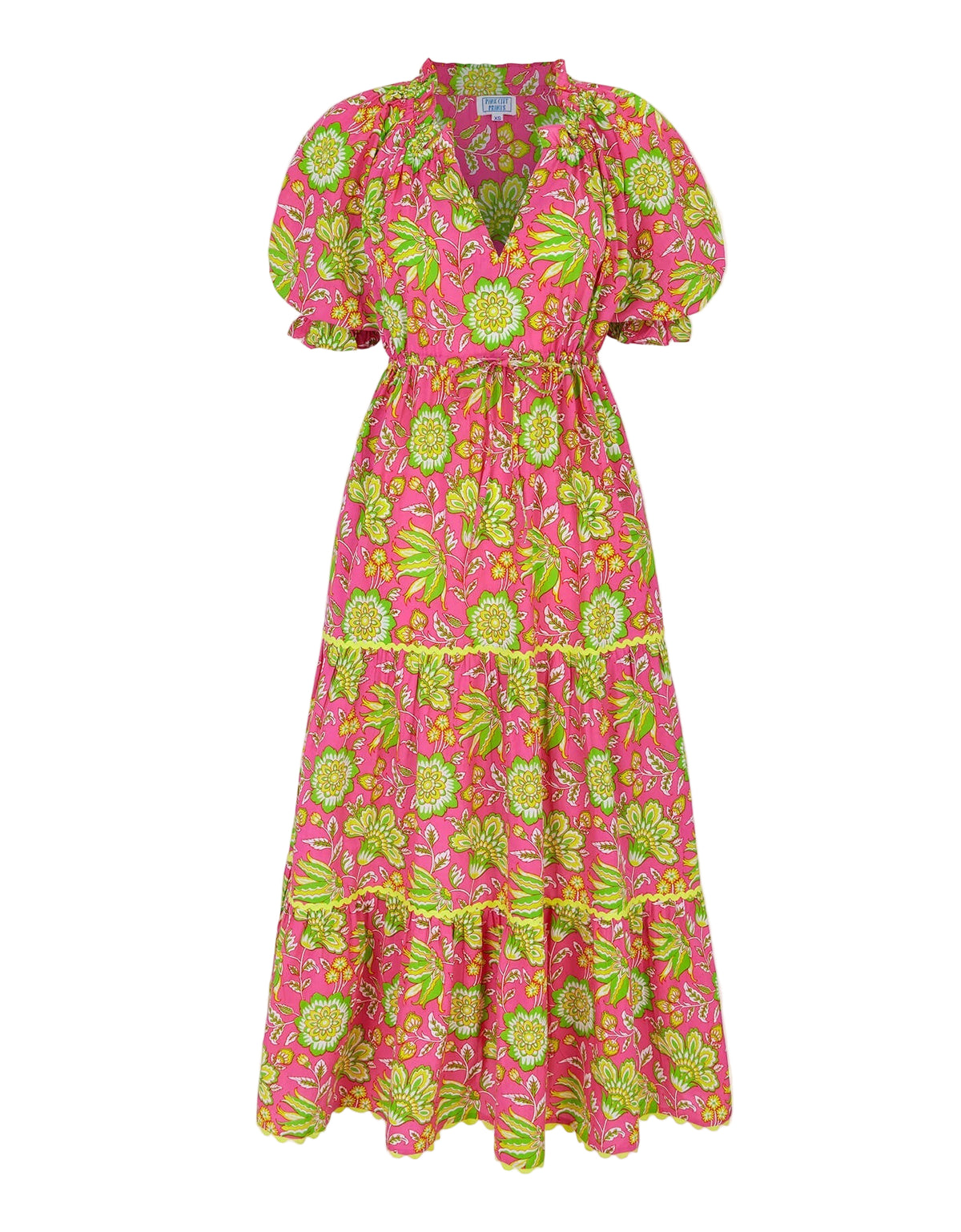 Electric Bloom Calypso Dress