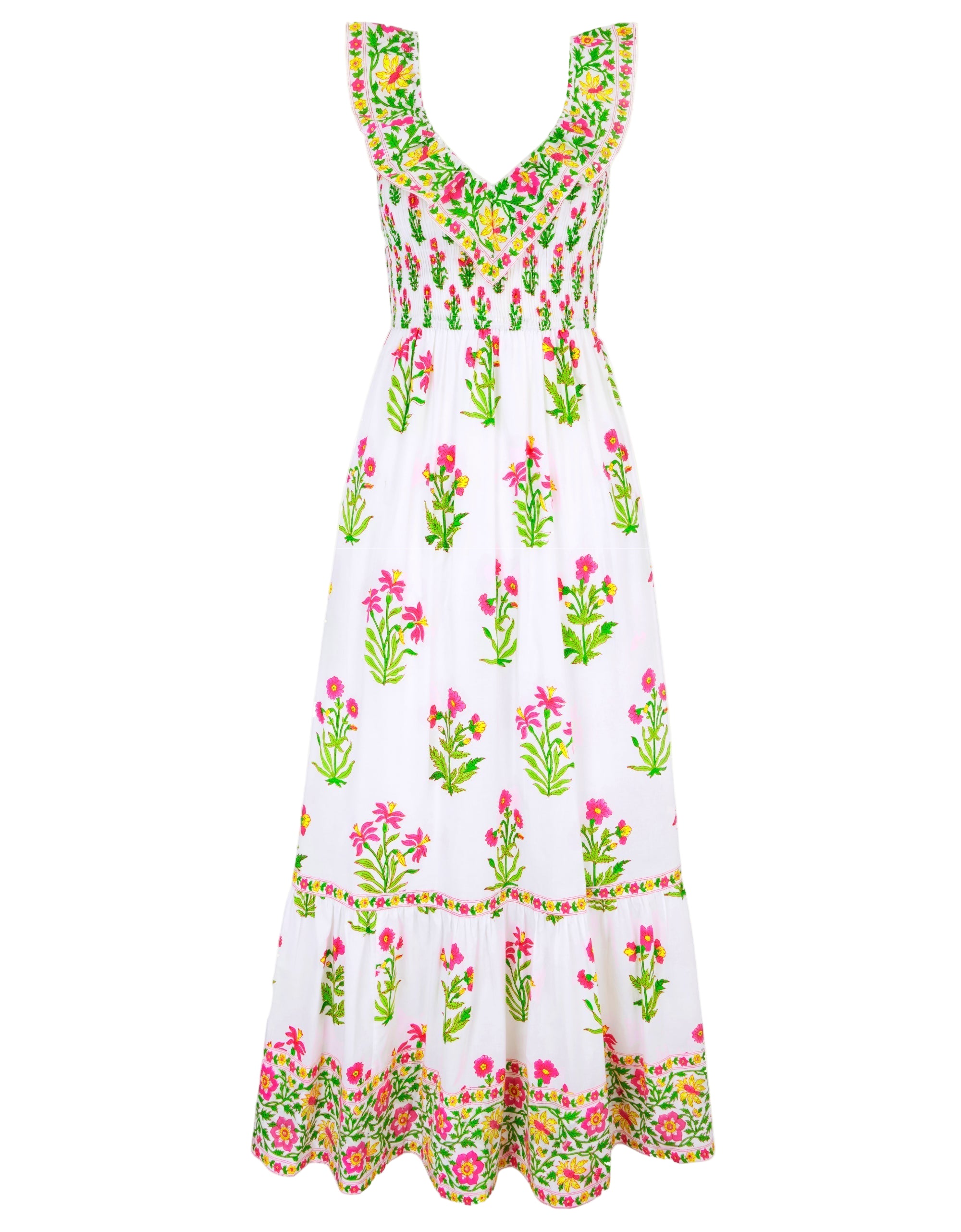 Pink City Prints Electric Meadow Paxos Dress