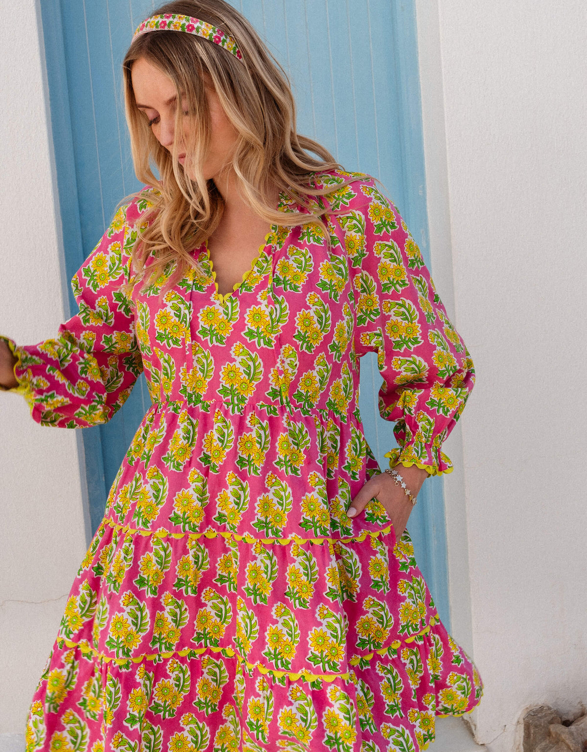 Pink City Prints Electric Rose Luna Mini