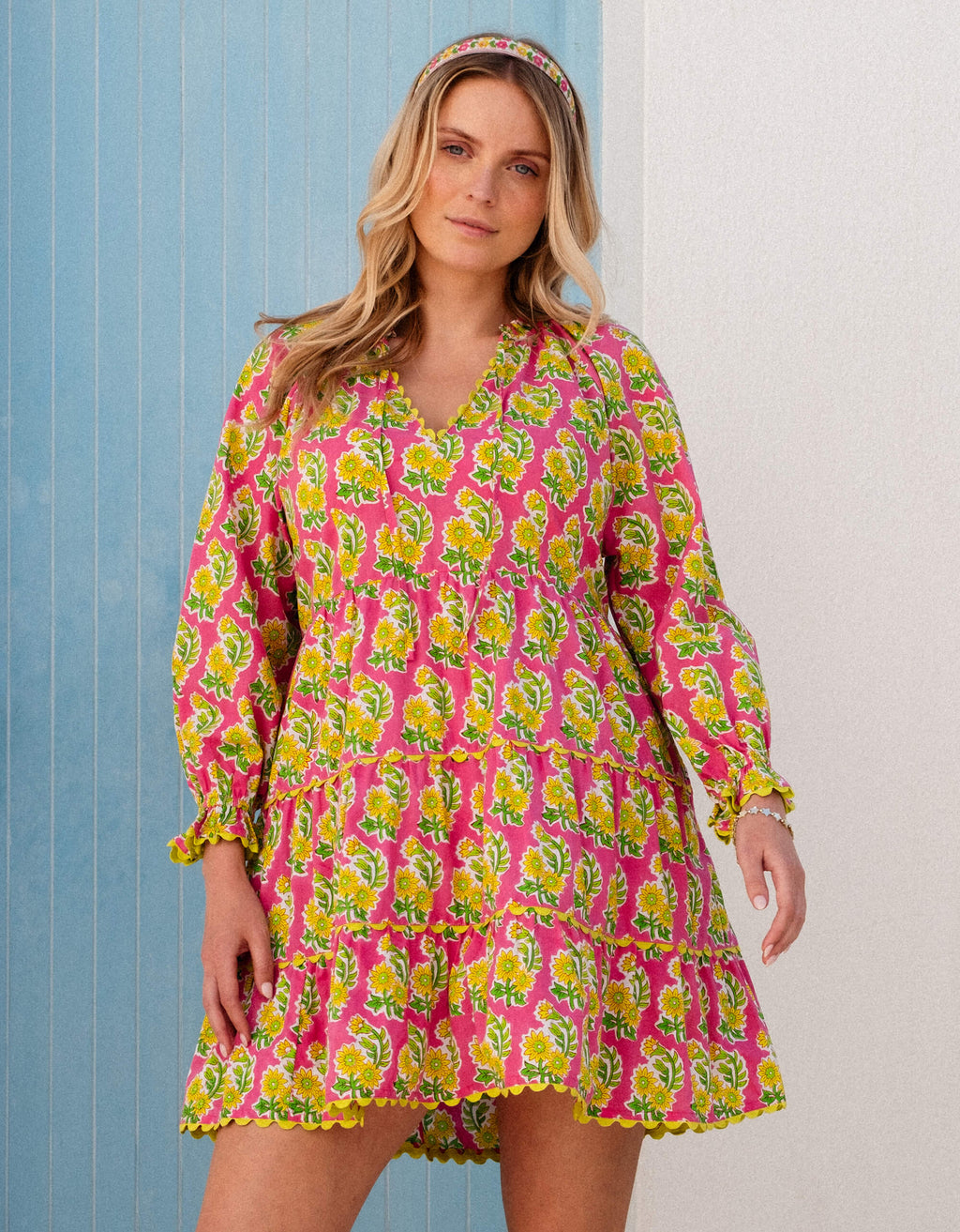 Pink City Prints Electric Rose Luna Mini