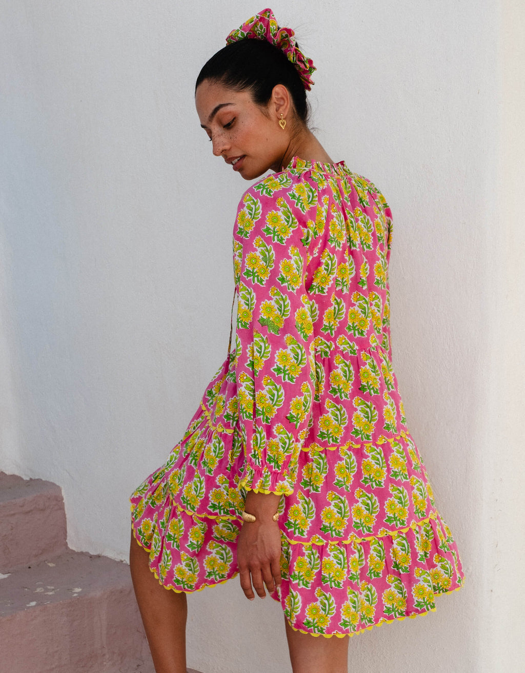 Pink City Prints Electric Rose Luna Mini