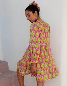 Pink City Prints Electric Rose Luna Mini