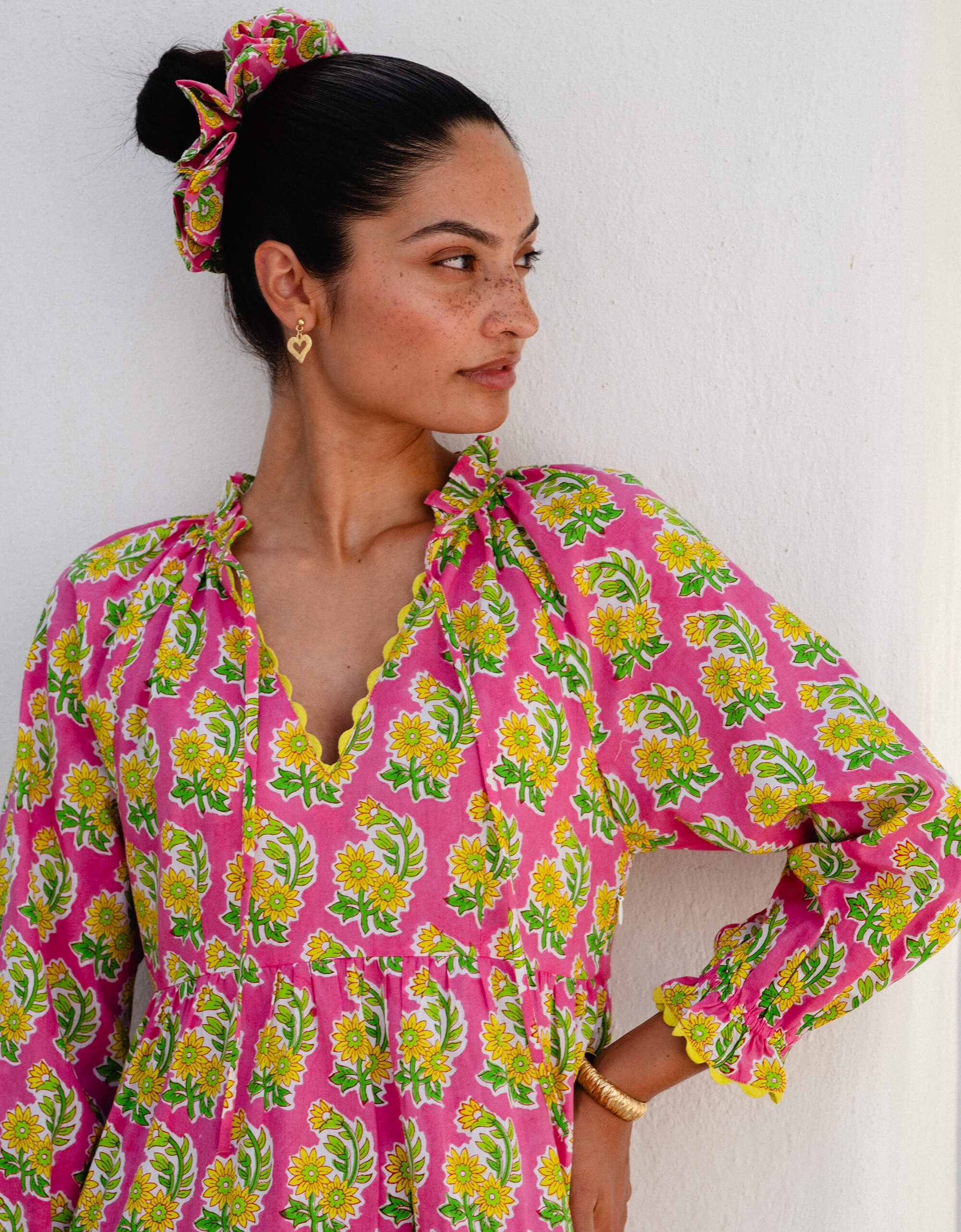 Pink City Prints Electric Rose Luna Mini