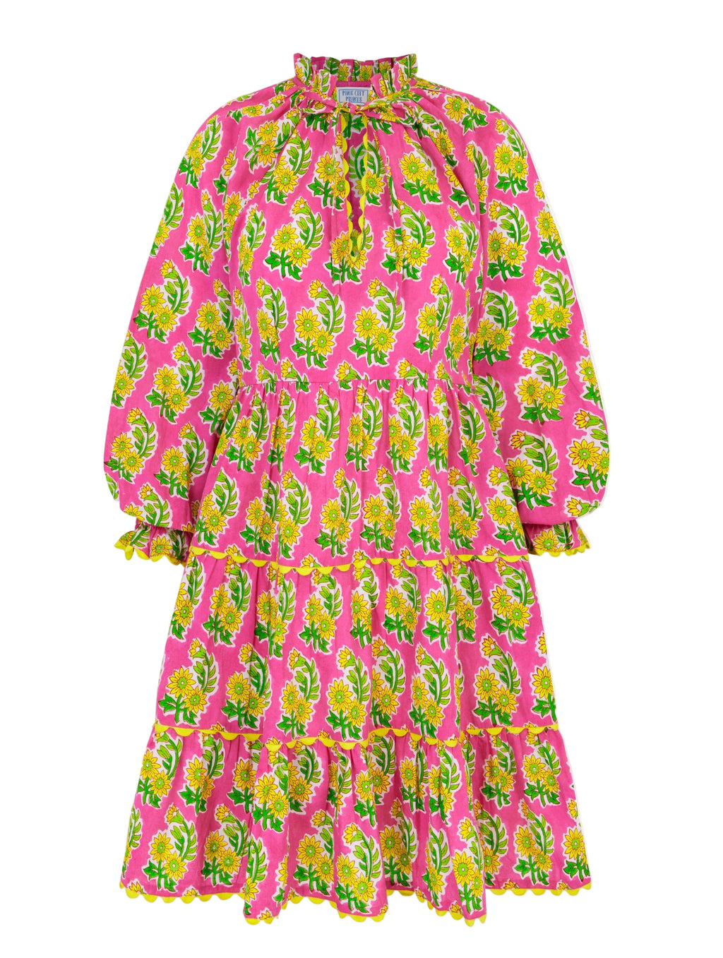 Pink City Prints Electric Rose Luna Mini