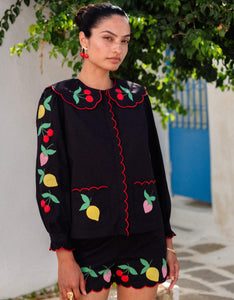 Pink City Prints Feeling Fruity Ava Shorts