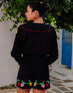 Pink City Prints Feeling Fruity Ava Shorts