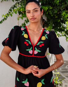 Pink City Prints Feeling Fruity Jolie Dress