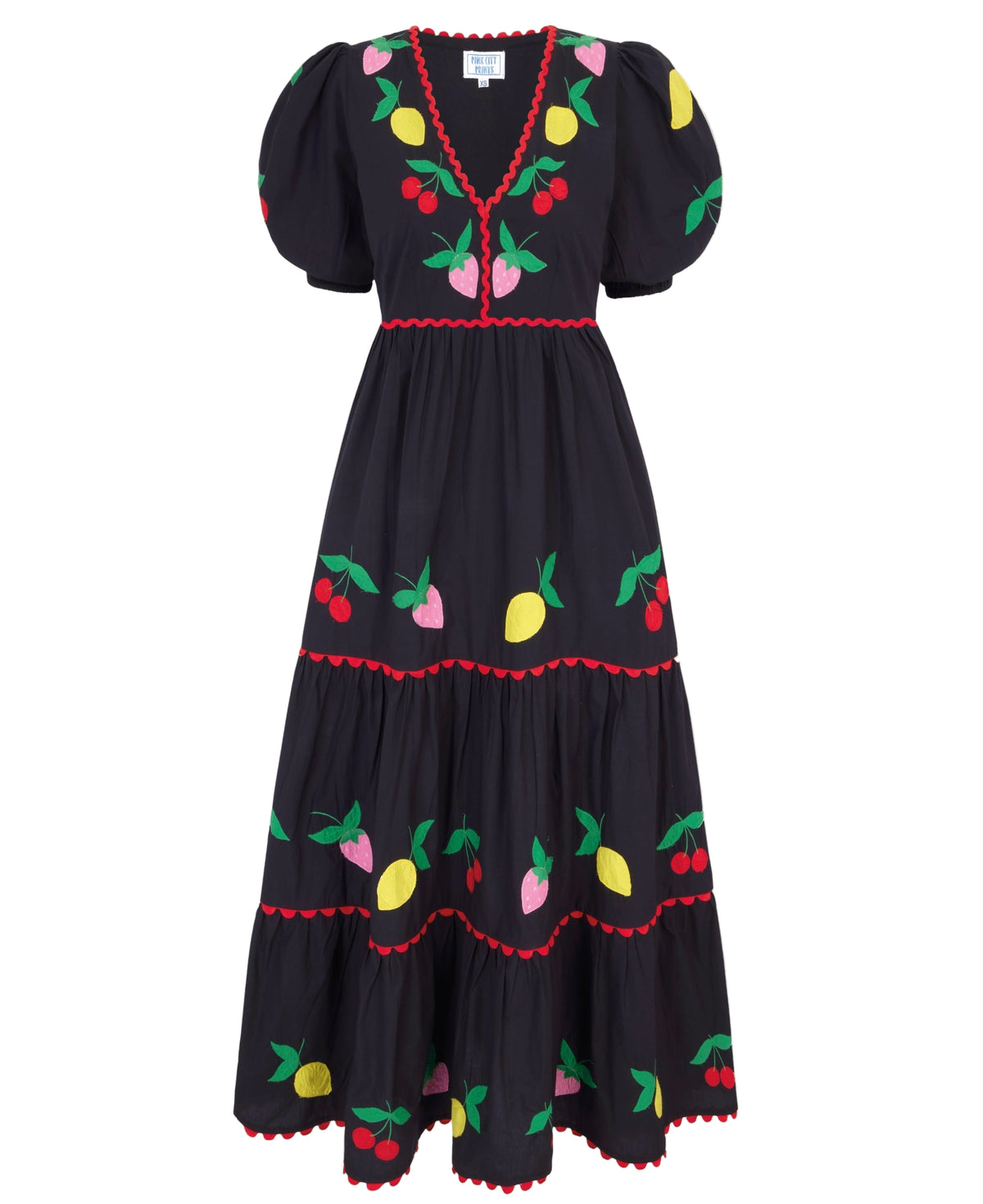 Pink City Prints Feeling Fruity Jolie Dress