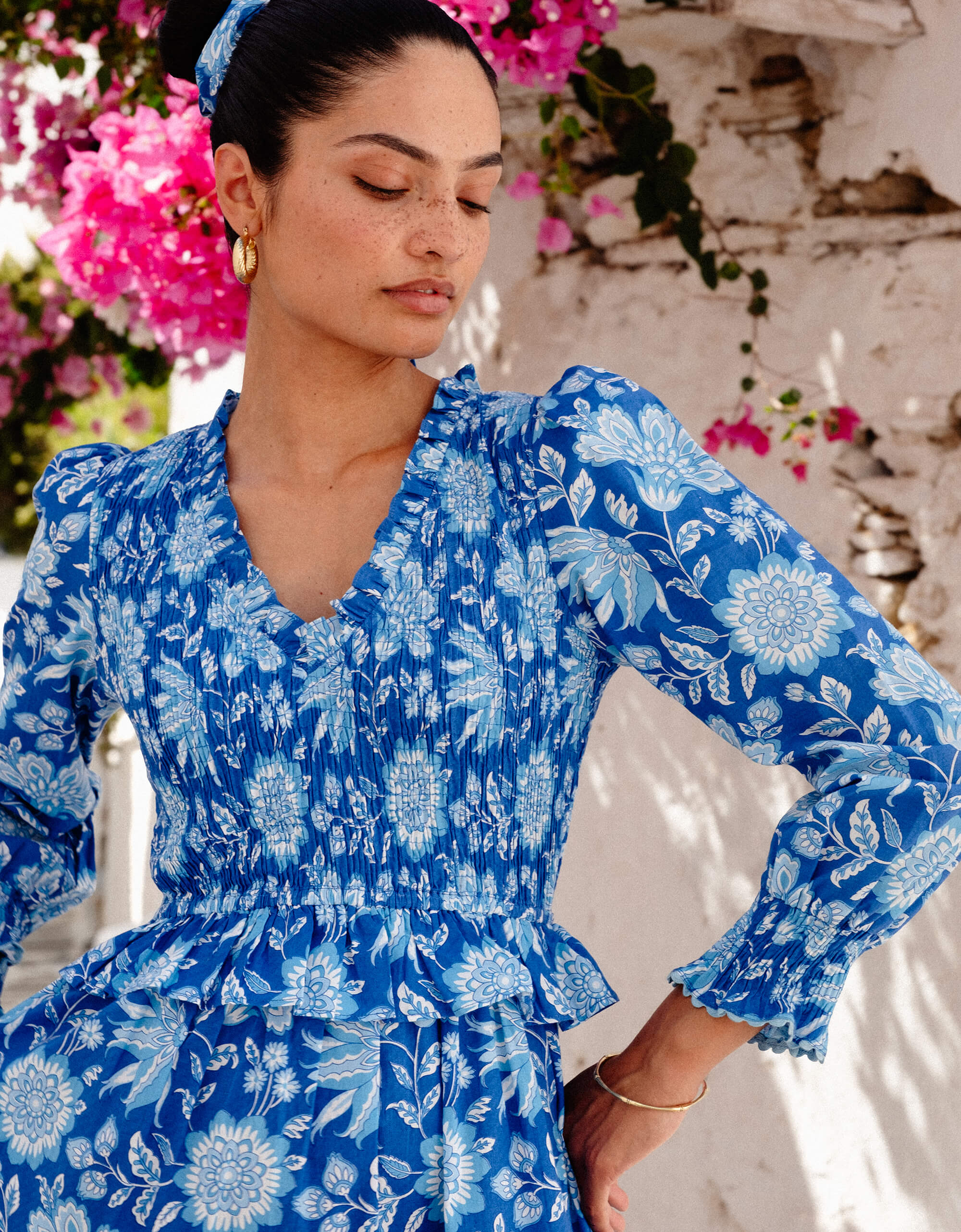 Pink City Prints Ink Jaal Mia Dress