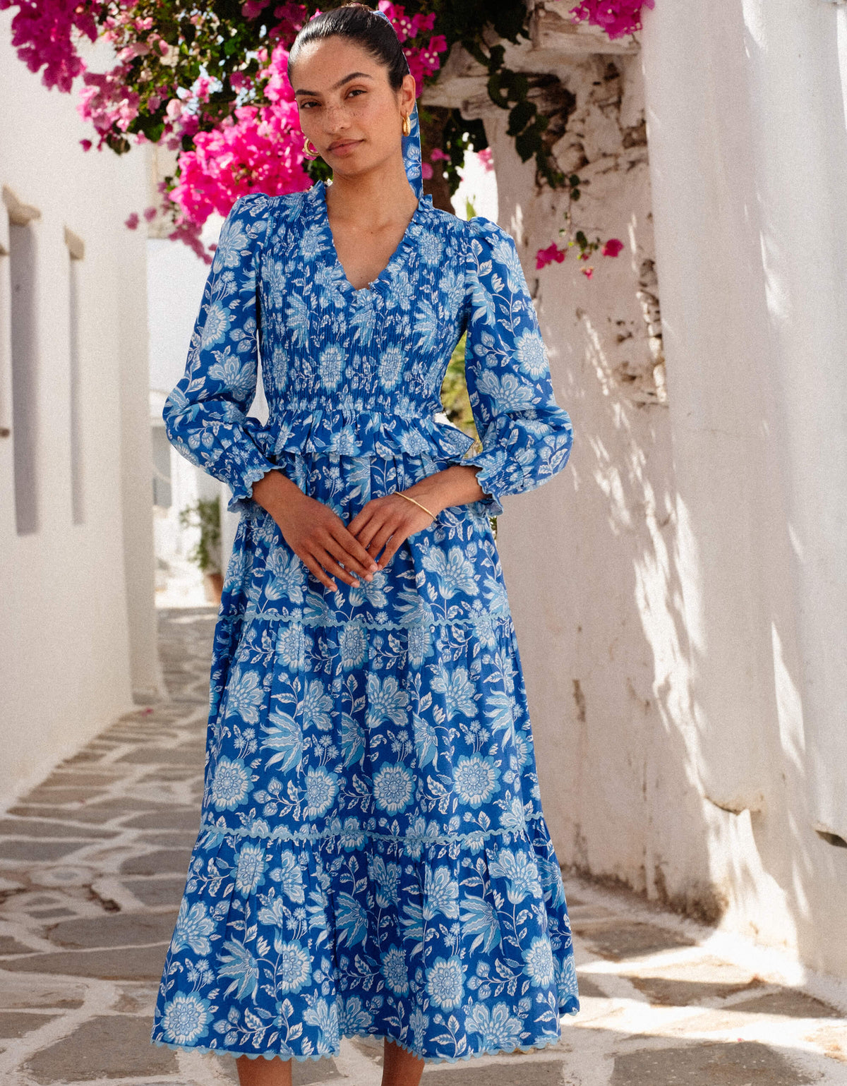 Pink City Prints Ink Jaal Mia Dress