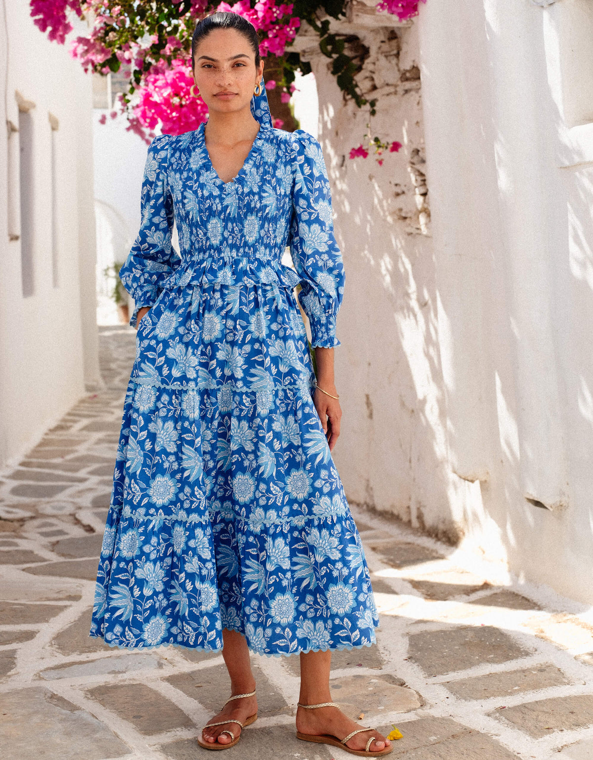 Pink City Prints Ink Jaal Mia Dress