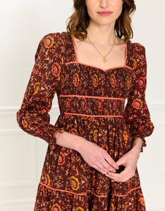Pink City Prints Jakarta Floral Rachel Dress