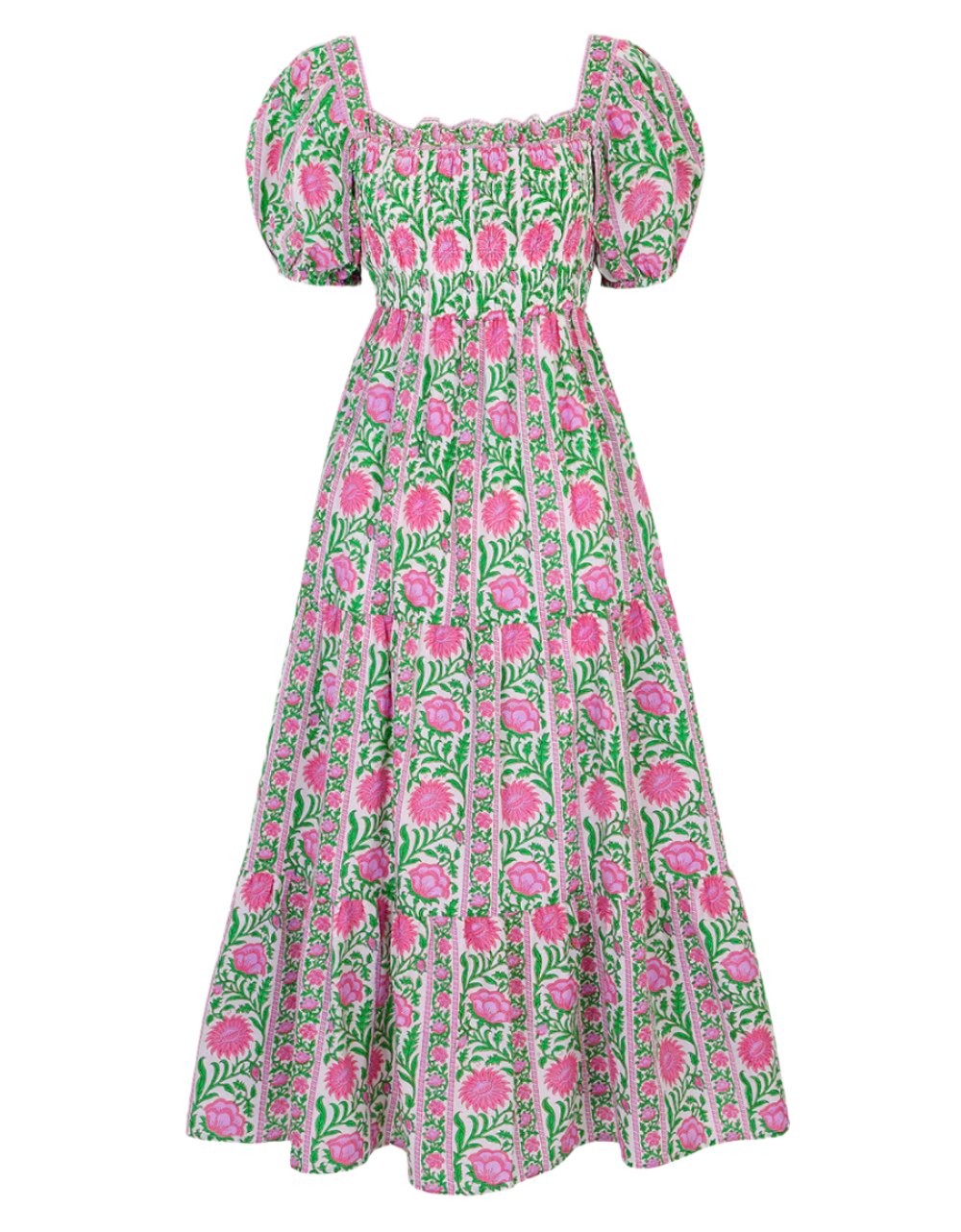 Pink City Prints Lilac Border Jodhpur Dress