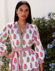 Pink City Prints Neon Buta Billie Mini