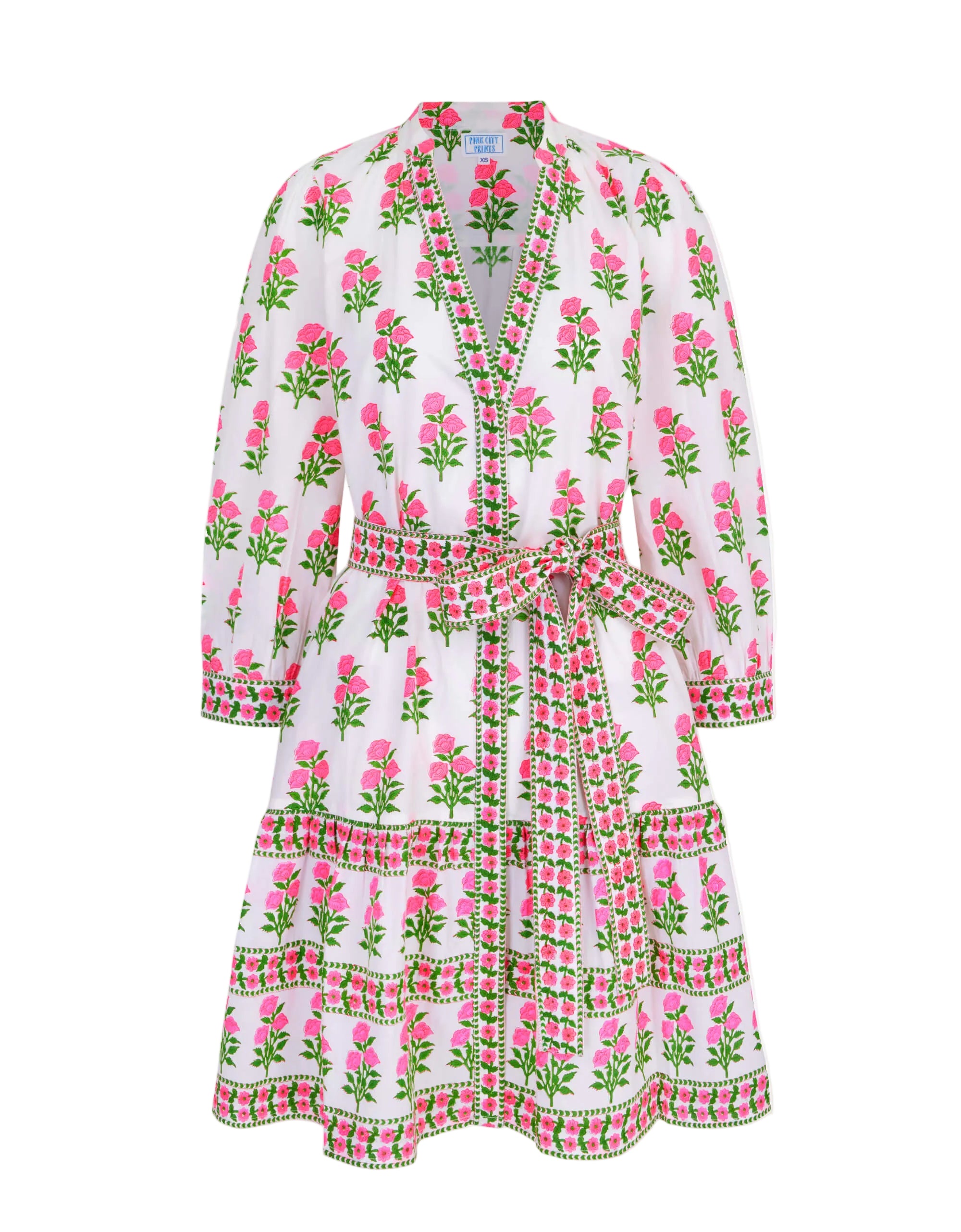 Pink City Prints Neon Buta Billie Mini