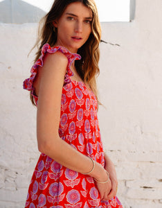 Pink City Prints Perfume Dahlia Jessica Dress