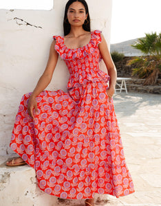 Pink City Prints Perfume Dahlia Susie Top